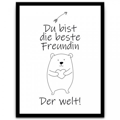 You are the best friend- DE-038