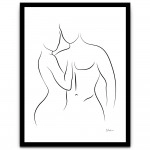 Couples Line Art - LA-EN061