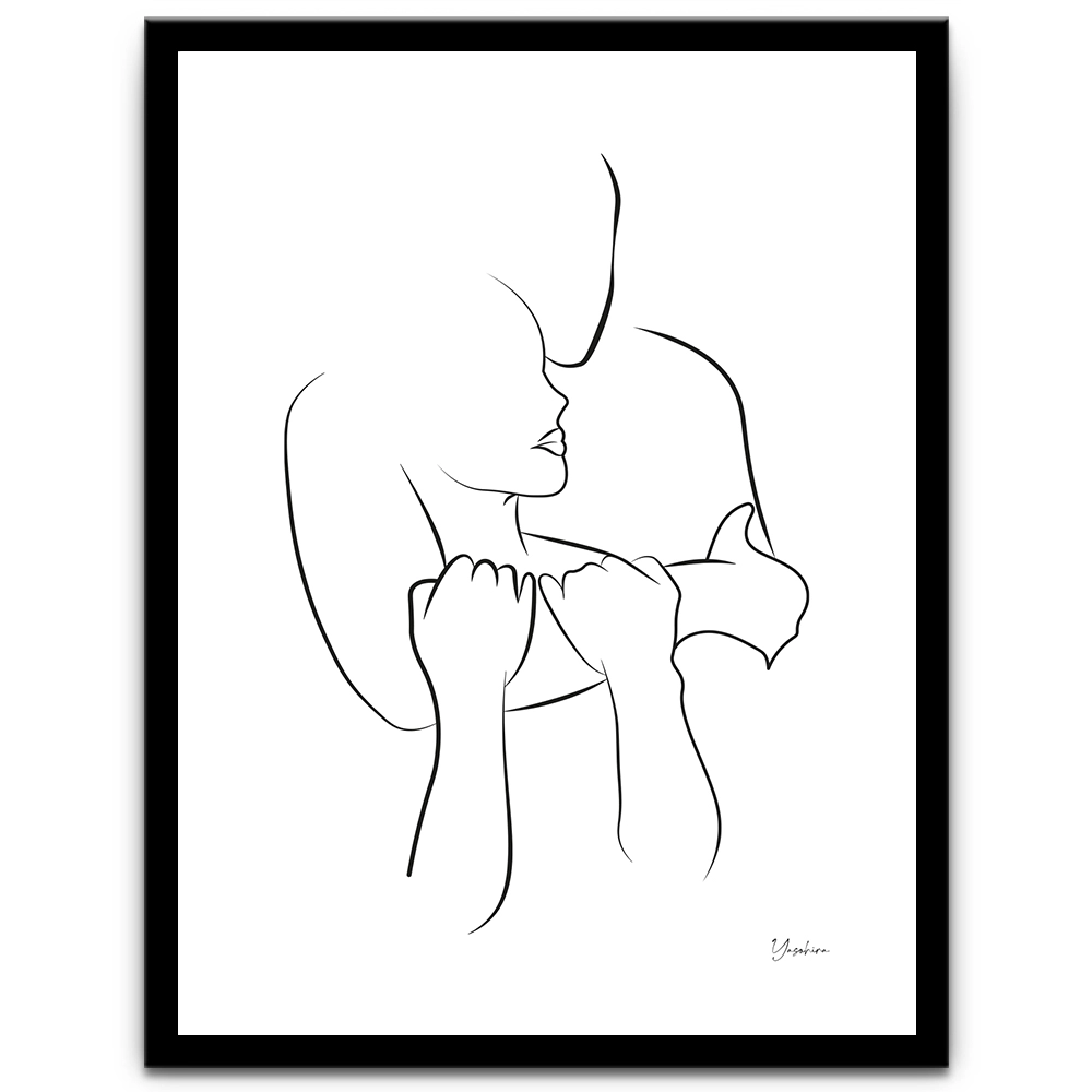 Couples Line Art - LA-EN063