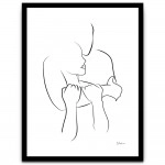 Couples Line Art - LA-EN063