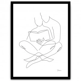 Couples Line Art - LA-EN068