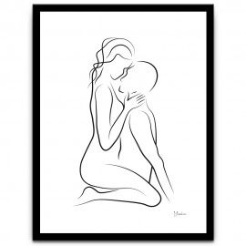 Couples Line Art - LA-EN072